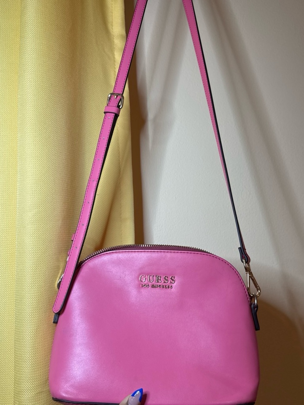 Real GUESS Pink Crossbody Bag